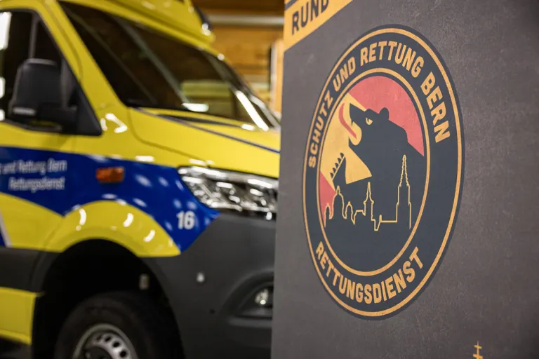 Stadt Bern – Sanitätspolizei wird zu Rettungsdienst Bern unbenannt