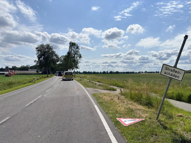 Ahlerstedt – Motorradfahrer bei Unfall schwer verletzt