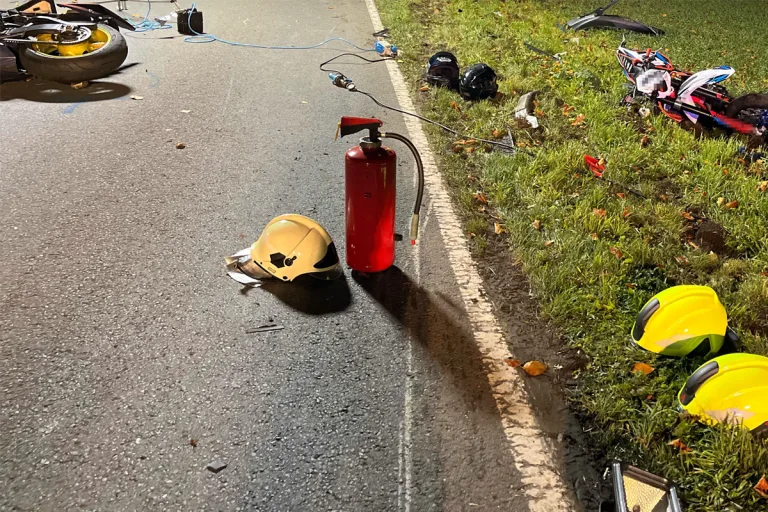 Lüdinghausen NW – Drei Motorradfahrer bei Unfall schwer verletzt