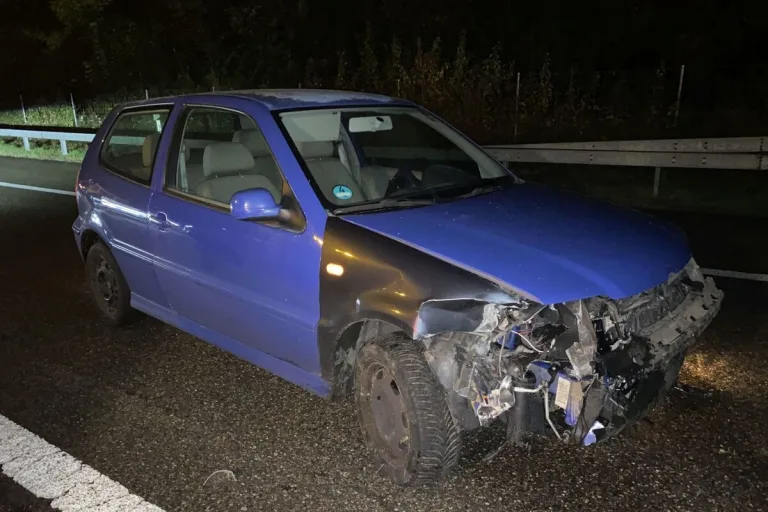 Pratteln BL / A2 - Unter Drogeneinfluss verunfallt 