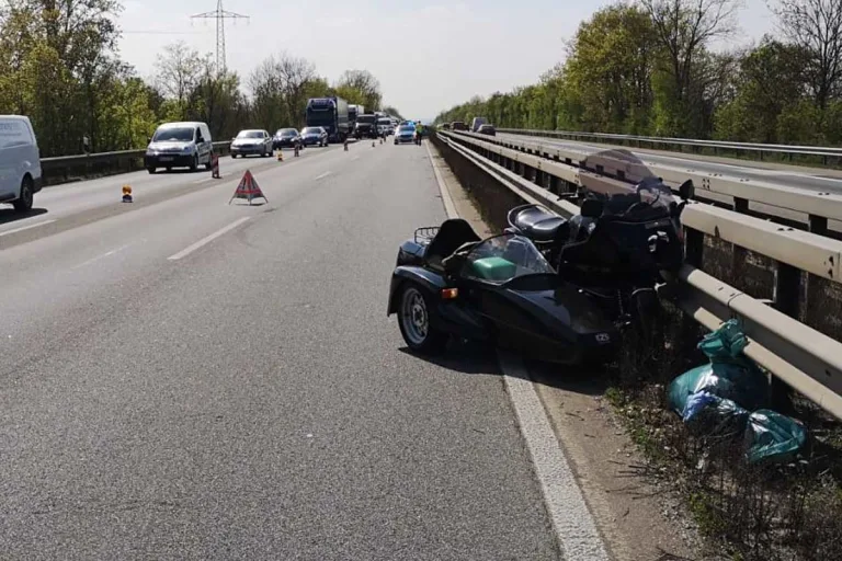 Ingelheim - Motorradfahrer nach Unfall auf der Autobahn schwer verletzt - LKW flüchtet!
