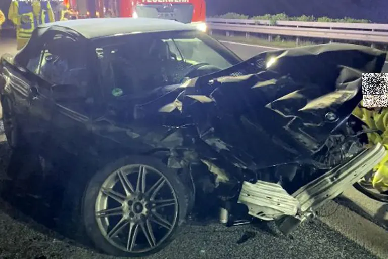Mehlingen RP – BMW fährt auf Lkw auf