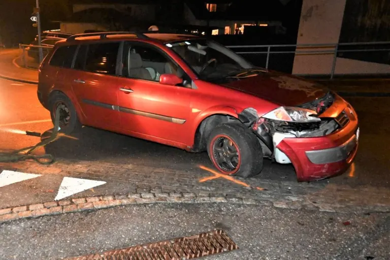Schellenberg FL - Sachschaden nach Selbstunfall