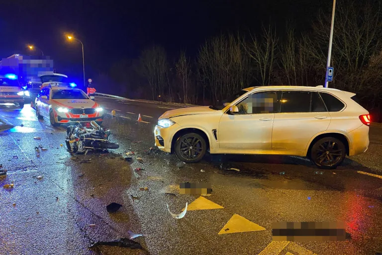 Kriegstetten SO – Motorradlenker wird bei Kollision schwer verletzt
