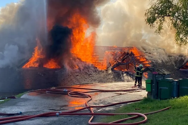 Torgon VS - Brand einer Ferienlager-Unterkunft - 97 Kinder mussten evakuiert werden