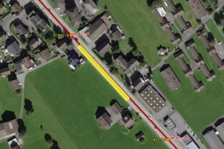 Altdorf UR - Belag wird auf der Flüelerstrasse ersetzt