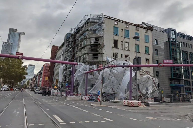 Frankfurt am Main – Unwettereinsätze der Feuerwehr Frankfurt durch Sturmtief "Ignatz"