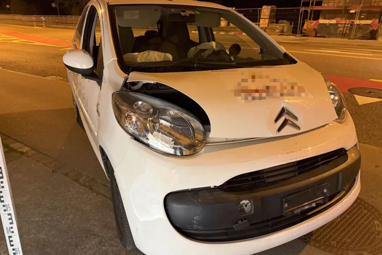 Unfall in St. Gallen – Unachtsam am Steuer