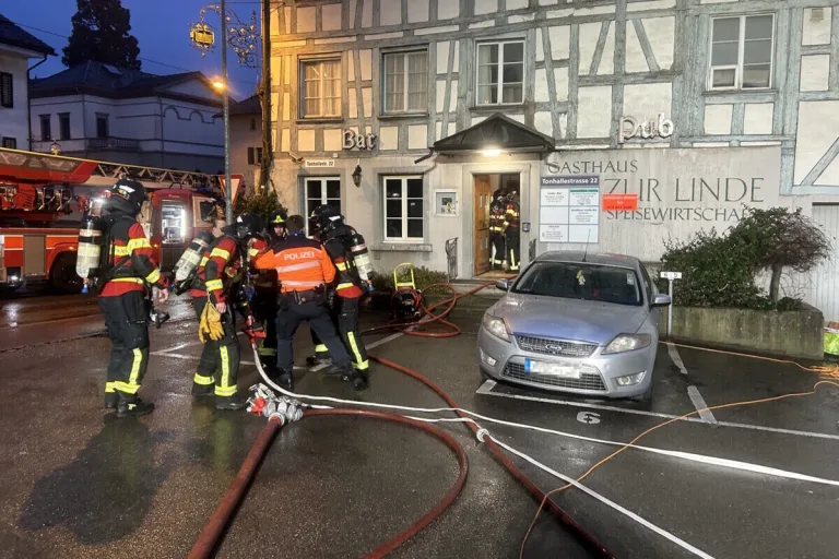 Wil SG – Mottbrand fordert drei verletzte Personen 