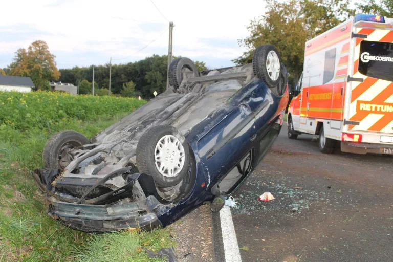Olfen – Drei Verletzte bei Autounfall