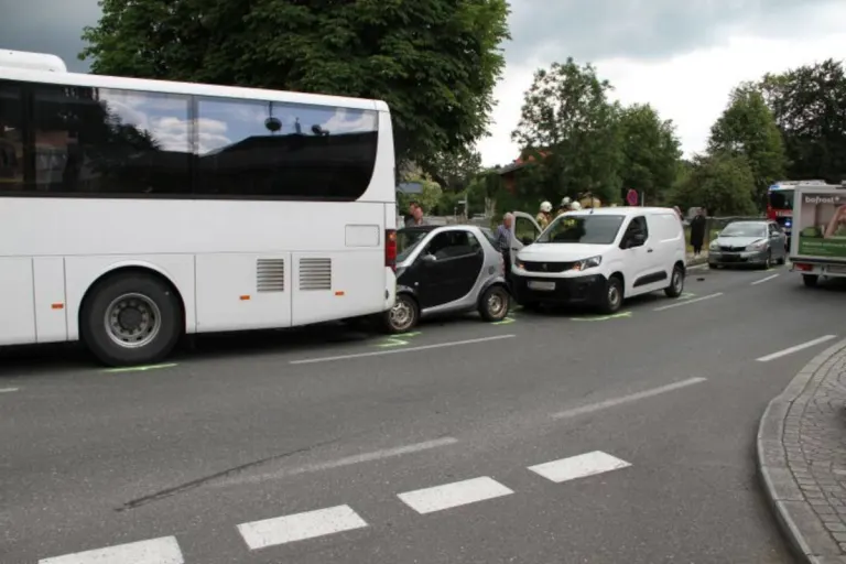 Verkehrsunfall in Oberndorf bei Salzburg