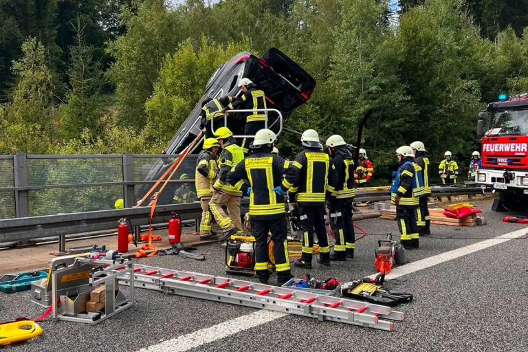 Suhl – Tödlicher Verkehrsunfall auf der A71
