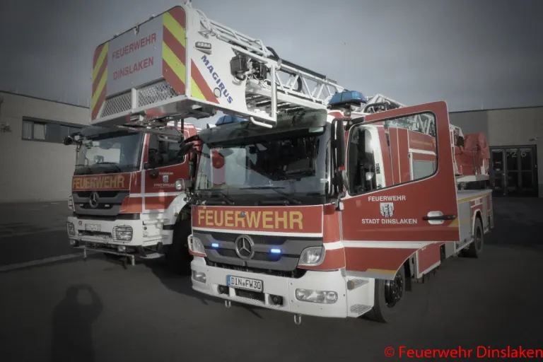 Dinslaken – Rettung mittels Schleifkorbtrage