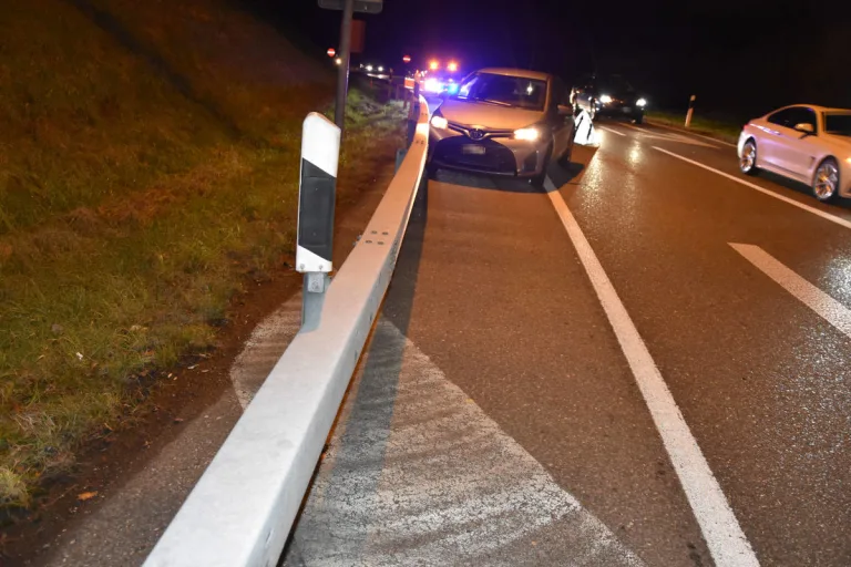Mörschwil SG – Fahrunfähig Selbstunfall verursacht