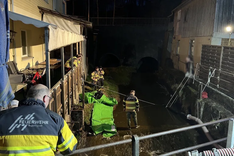Lenggenwil SG - Bäche durch Jauche verschmutzt - Mehrere hundert Fische tot