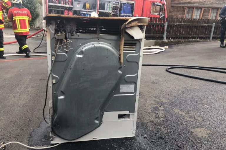 Rüthi SG - Tumblerbrand endet glimpflich