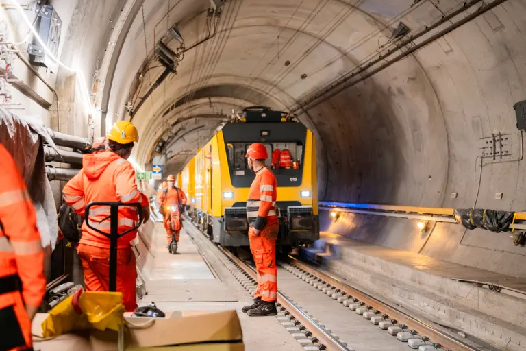 Wiederinbetriebnahme des Gotthard-Basistunnels im September 2024