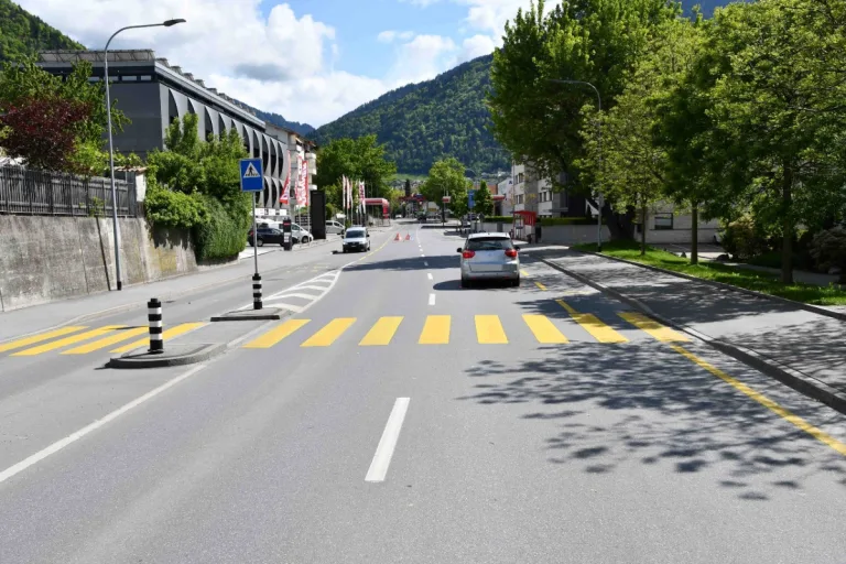 Bern - Thema Sicherheit auf Fussgängerstreifen