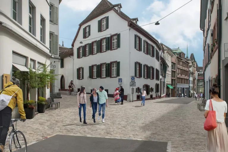 Basel – Sanierung und Umgestaltung der Bäumleingasse im September