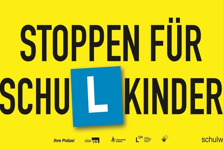 Zentralschweiz - Kampagne «Stoppen für Schulkinder»
