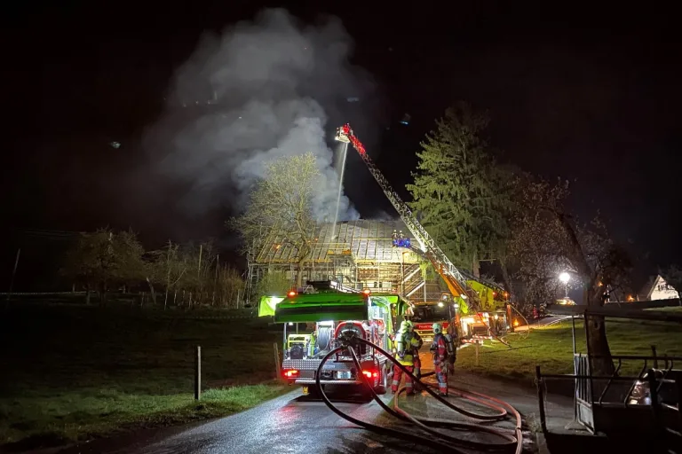 Zwillikon ZH - Über eine Million Schaden nach Brand! 