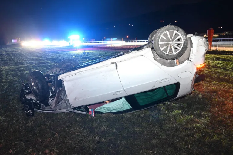 A1 St.Margrethen SG – Selbstunfall auf der Autobahn