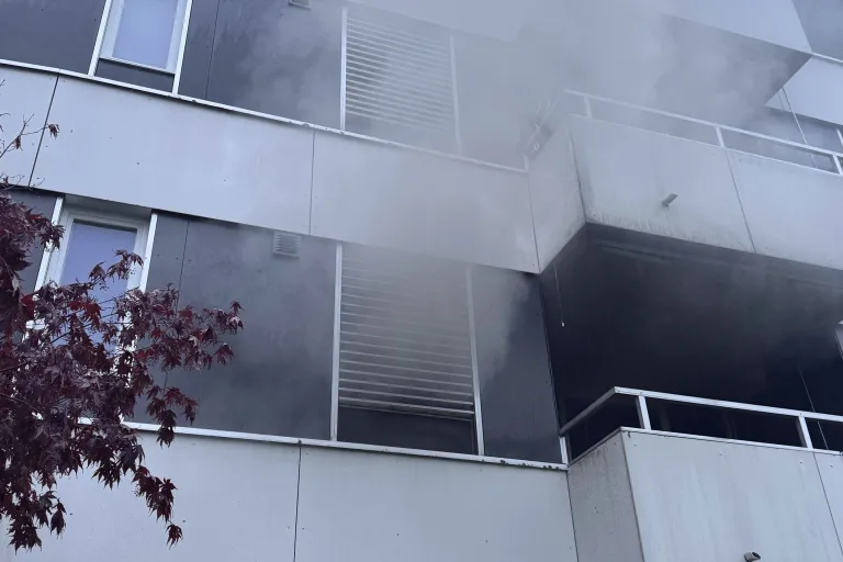 St.Gallen – Mann nach Brand ins Spital gebracht
