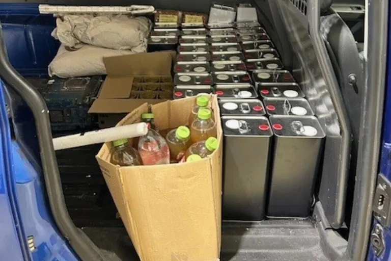 Novazzano TI – Über 100 Kilo Lebensmittel illegal eingeführt