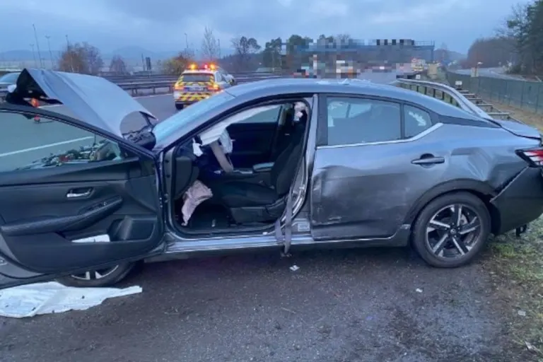 Kaiserslautern – Spurwechsel endet mit Unfall auf der A6