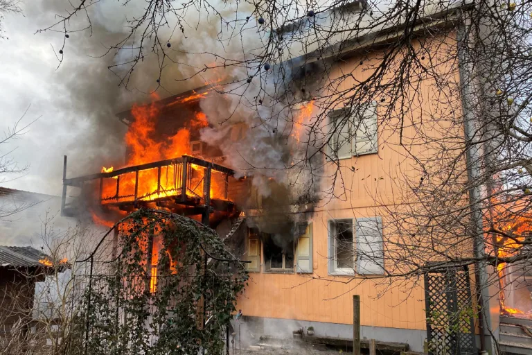 Kreuzlingen TG – Brand von Wohnhaus
