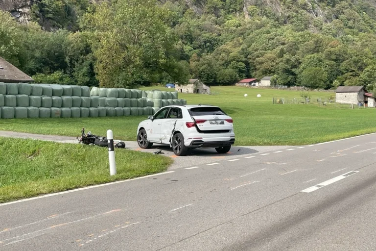 San Vittore GR – Überholmanöver führt zu Unfall