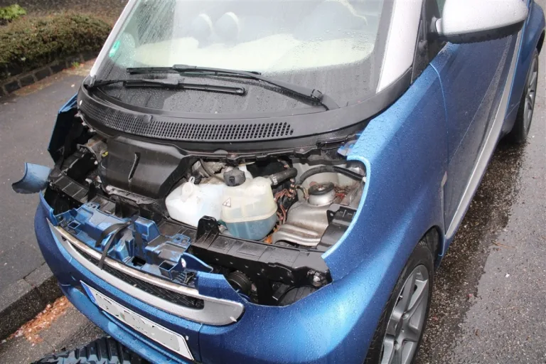 Rees - Diebstahl - Scheinwerfer aus Smart ausgebaut