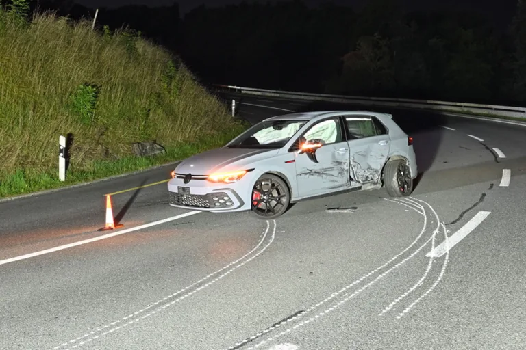 Wolhusen LU – Eine verletzte Person nach Unfall von drei Pkw