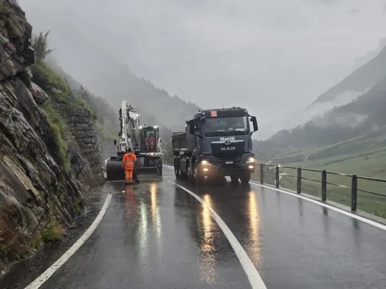 Kanton Uri – Sustenpassstrasse nach Murgängen wieder befahrbar
