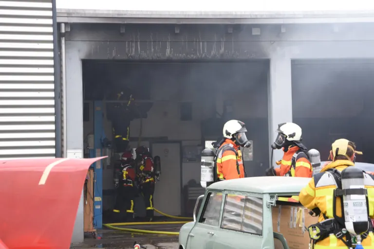 Tübach SG – Brand in Karrosseriewerkstatt
