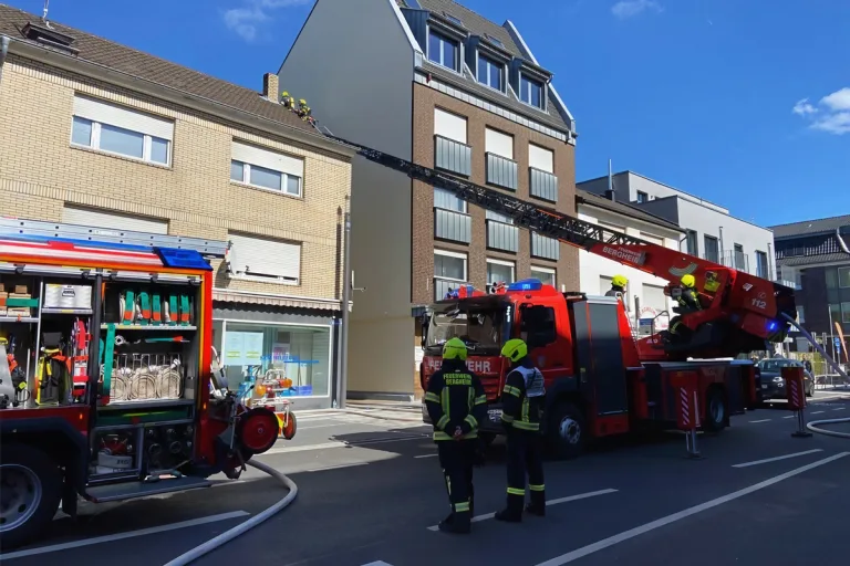 Bergheim – Eine Person bei Wohnungsbrand verletzt