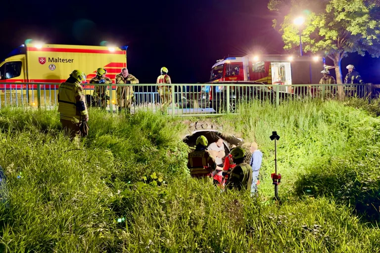 Huntlosen NI – Frau schwer verletzt nach Sturz in Kanal
