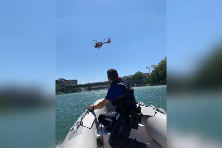 Olten SO – Person in der Aare untergegangen