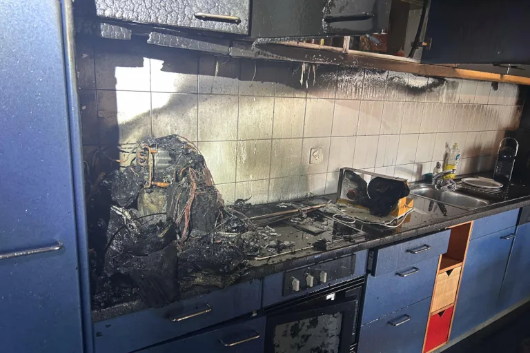 Goldach SG – Kaffeemaschine in Brand geraten