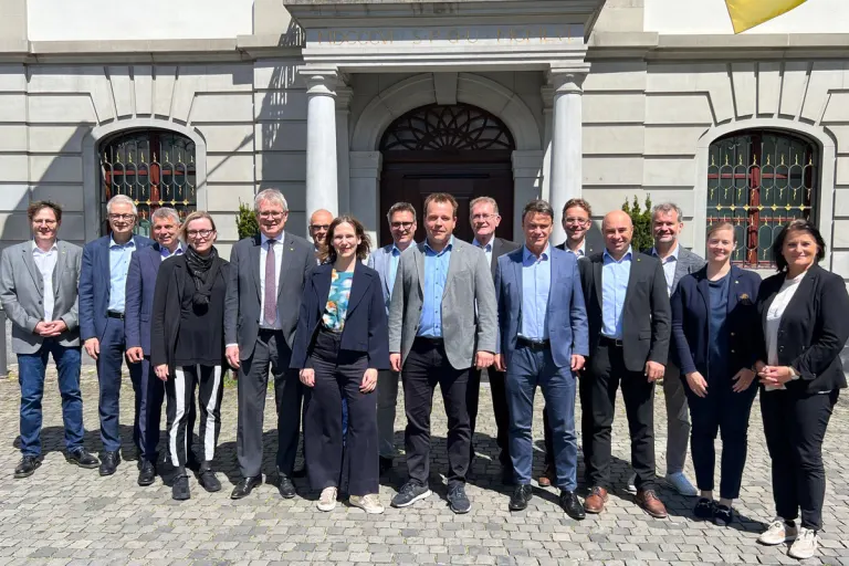 Regierungsrat Bern zu Besuch in Uri