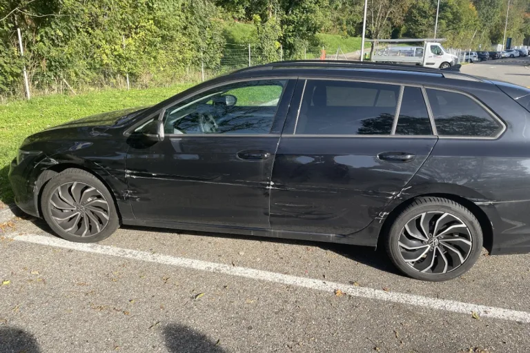 Spreitenbach AG - Selbstunfall nach Spurwechsel auf der A1