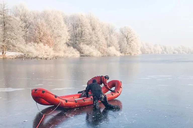 Bremen - Hund aus eiskaltem Wasser gerettet