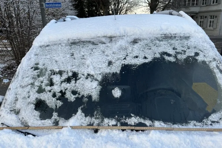 Appenzell Ausserrhoden – Autofahrer mit vereisten Scheiben gestoppt