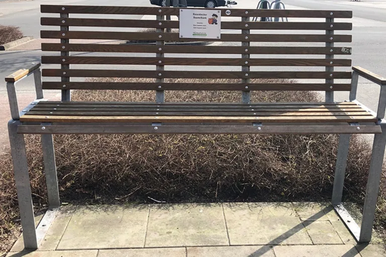 Hörstel - Parkbank entwendet