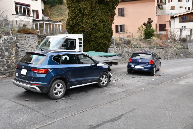 Stadt Chur – Kollision zwischen drei Fahrzeugen