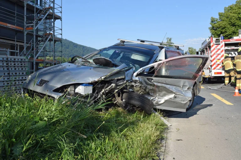Malters LU – Kollision zwischen Sattelmotorfahrzeug und Auto