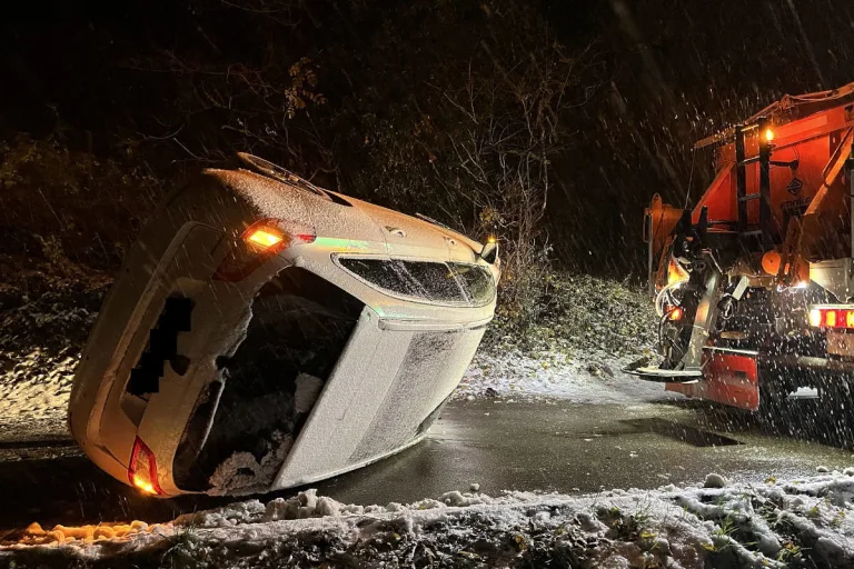 Oberdorf BL – 26-Jähriger versucht Kollision mit Schneepflug zu verhindern und landet auf der Seite