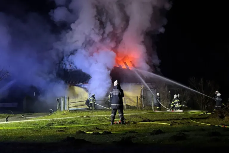 Petersdorf II – Einfamilienhaus in Brand