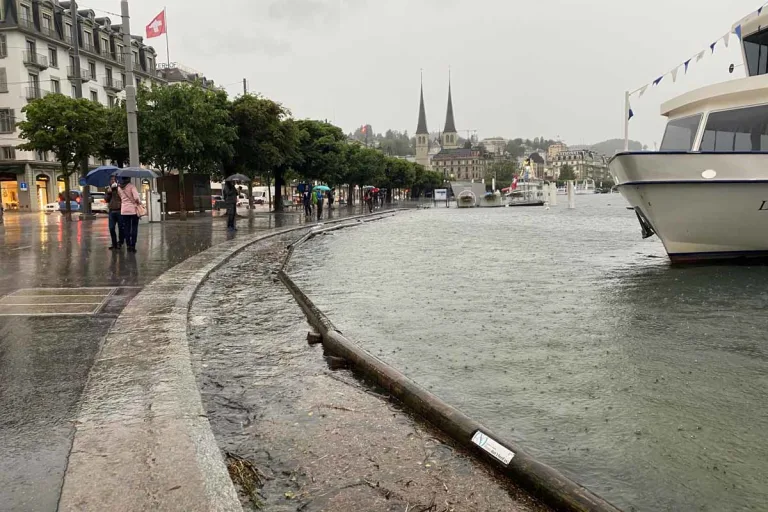 Hochwassergefahr im Kanton Luzern 