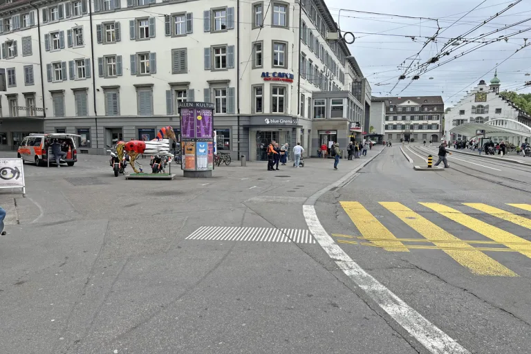 Stadt St.Gallen - Zwei Unfälle an einem Tag 